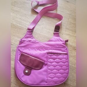 Mosey Eco Friendly Shoulderbag Magenta Blue Crossbody New